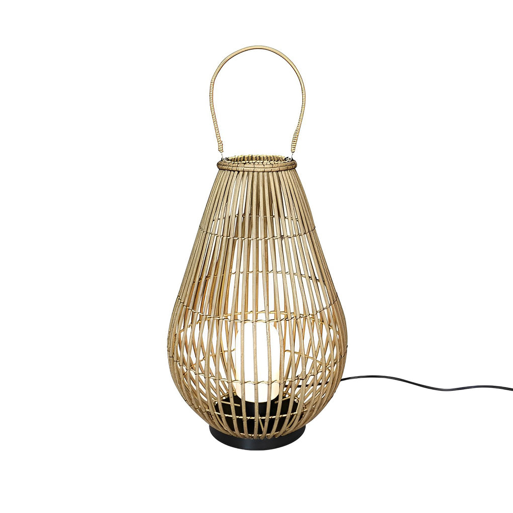 Bamboo Lantern Portable Waterproof Modern Outdoor Light